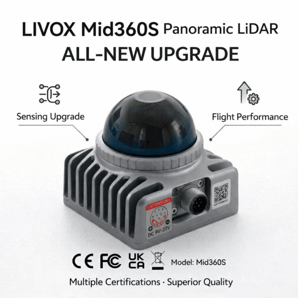 LIVOX MID360 MID360S LiDar | Fast UK Delivery - The Robot Parts